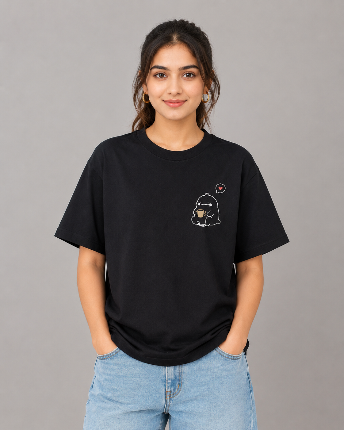 Lazy Coffee Club Regular Fit T-Shirt