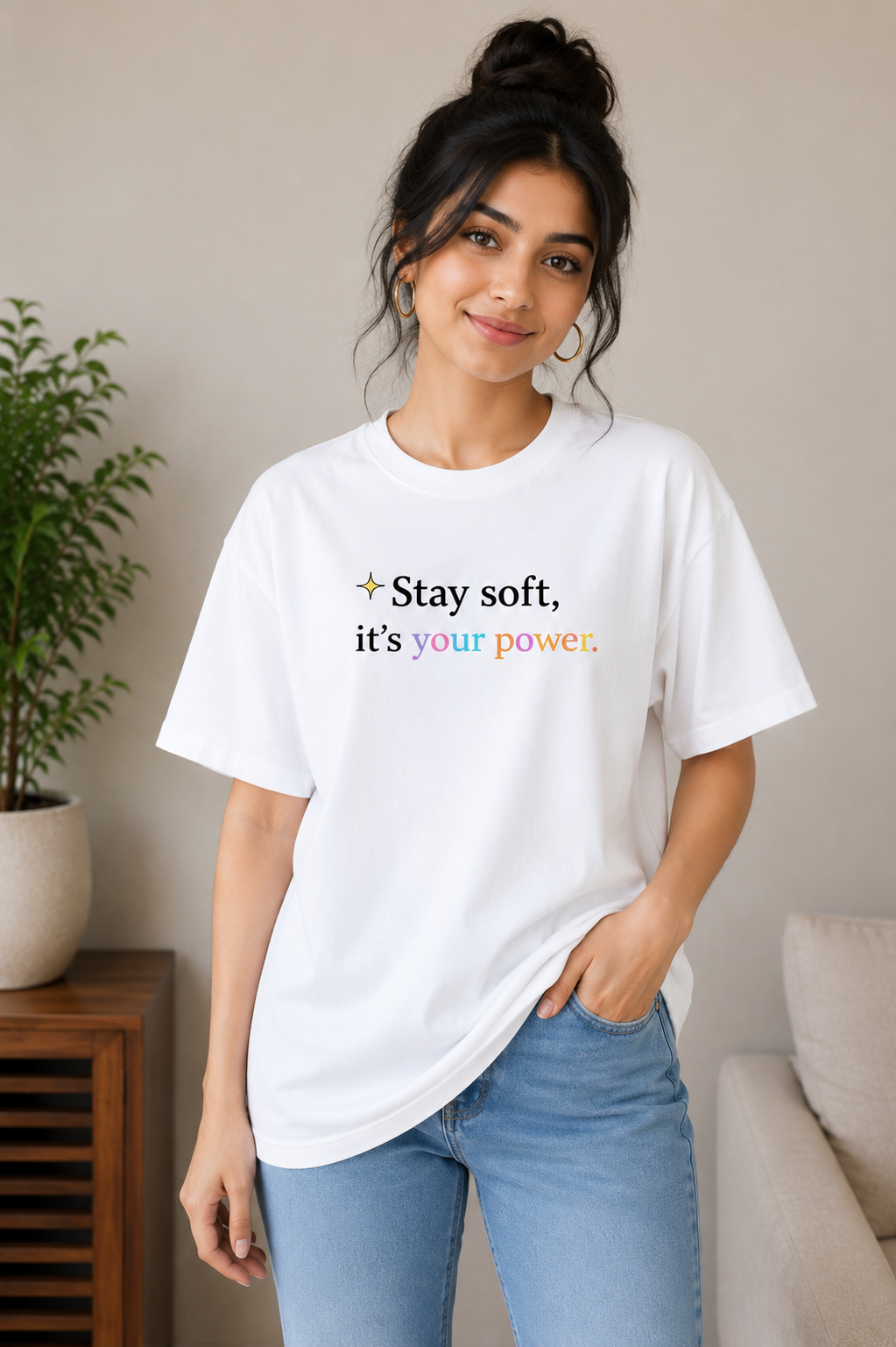 Stay Soft Luxe Oversized Tee