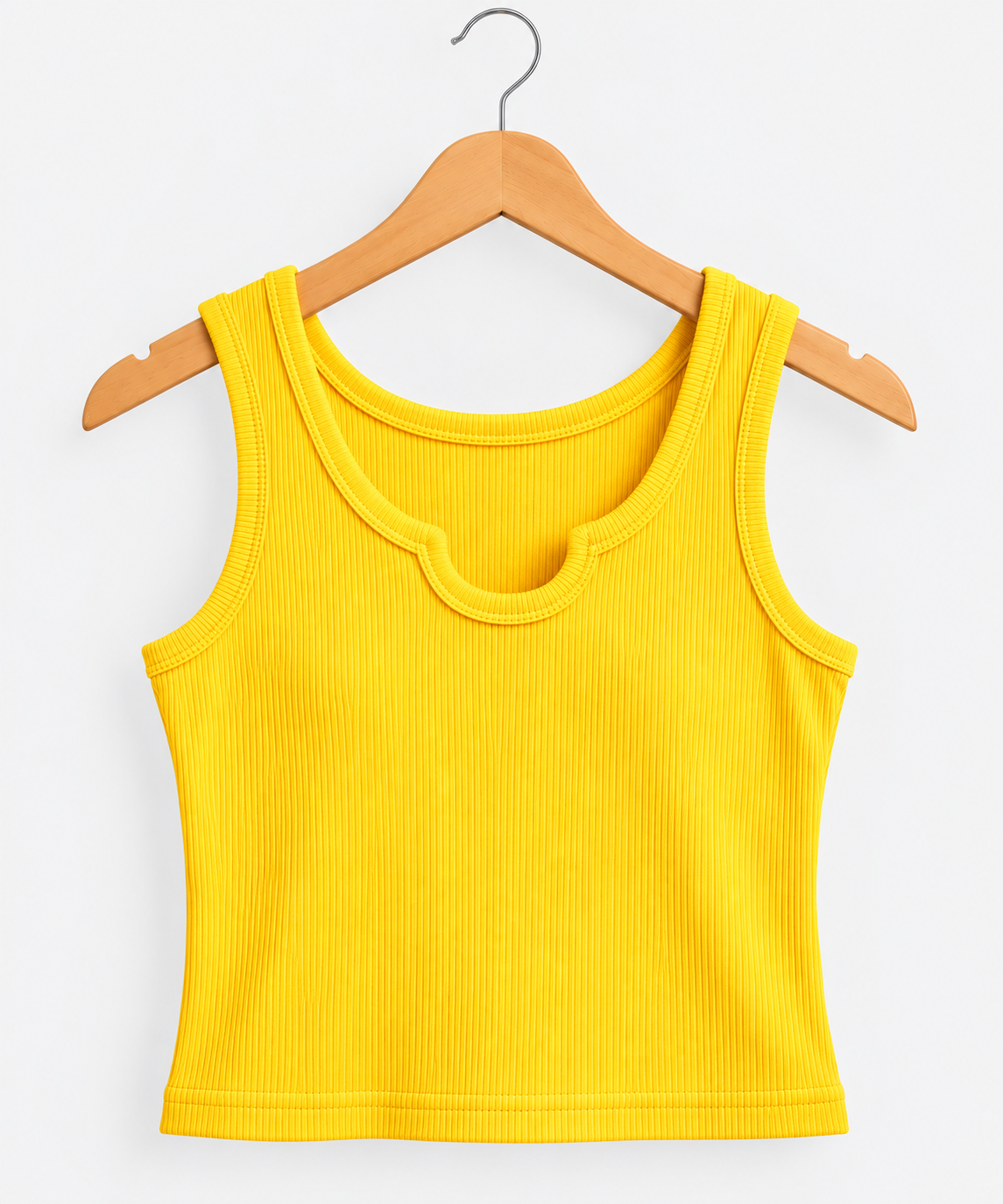 Notch Tank Top Yellow