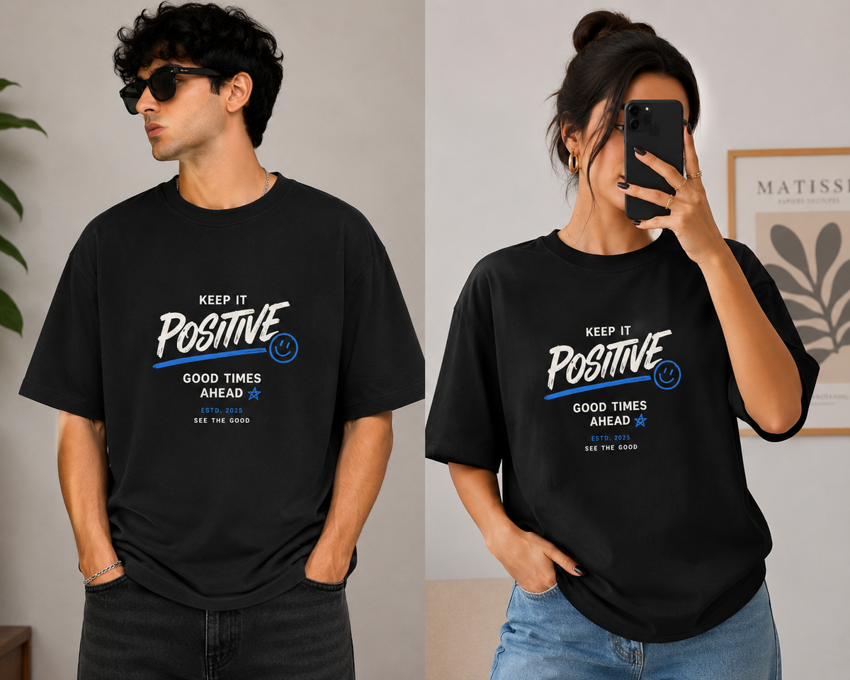 Keep It Positive – Regular Fit Tee