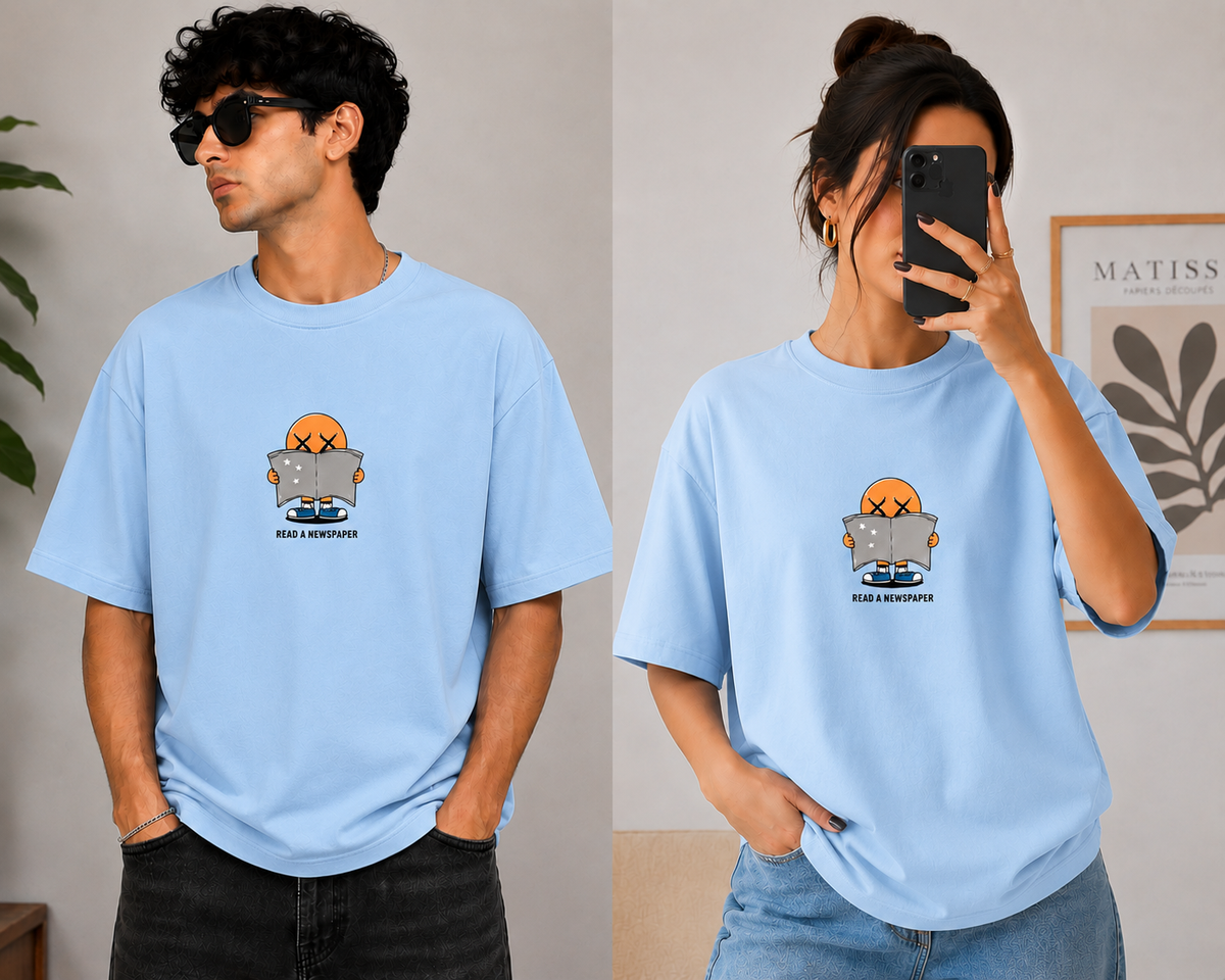Read A Newspaper Graphic Regular Tee