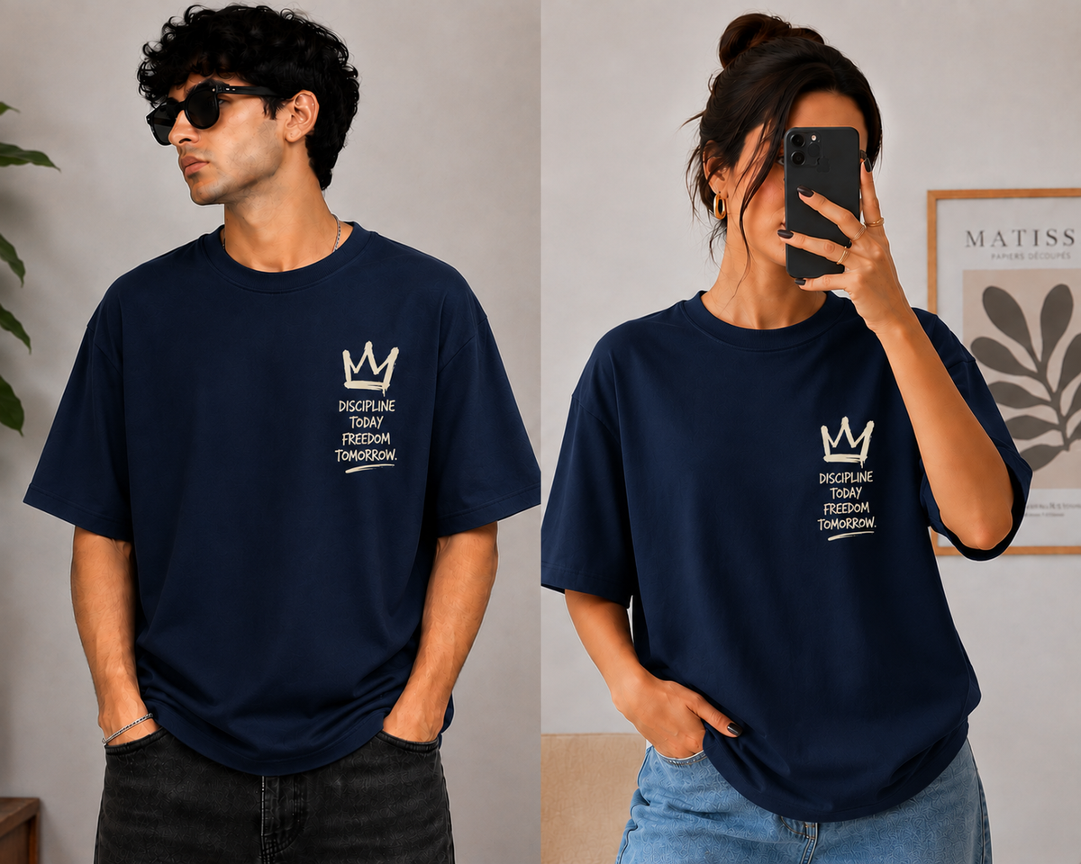 Discipline Today Freedom Tomorrow Regular Tee