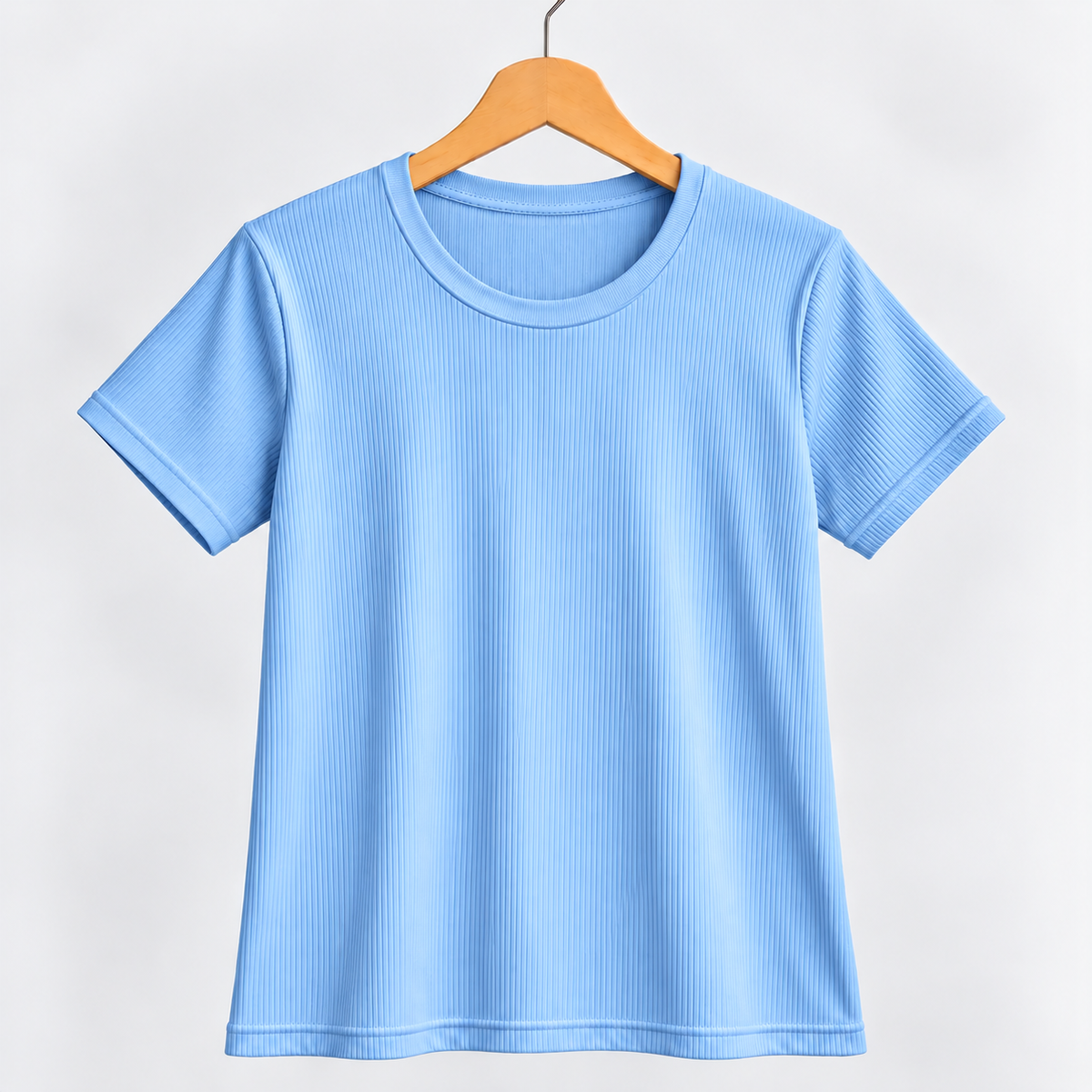 Ribbed Top Sky