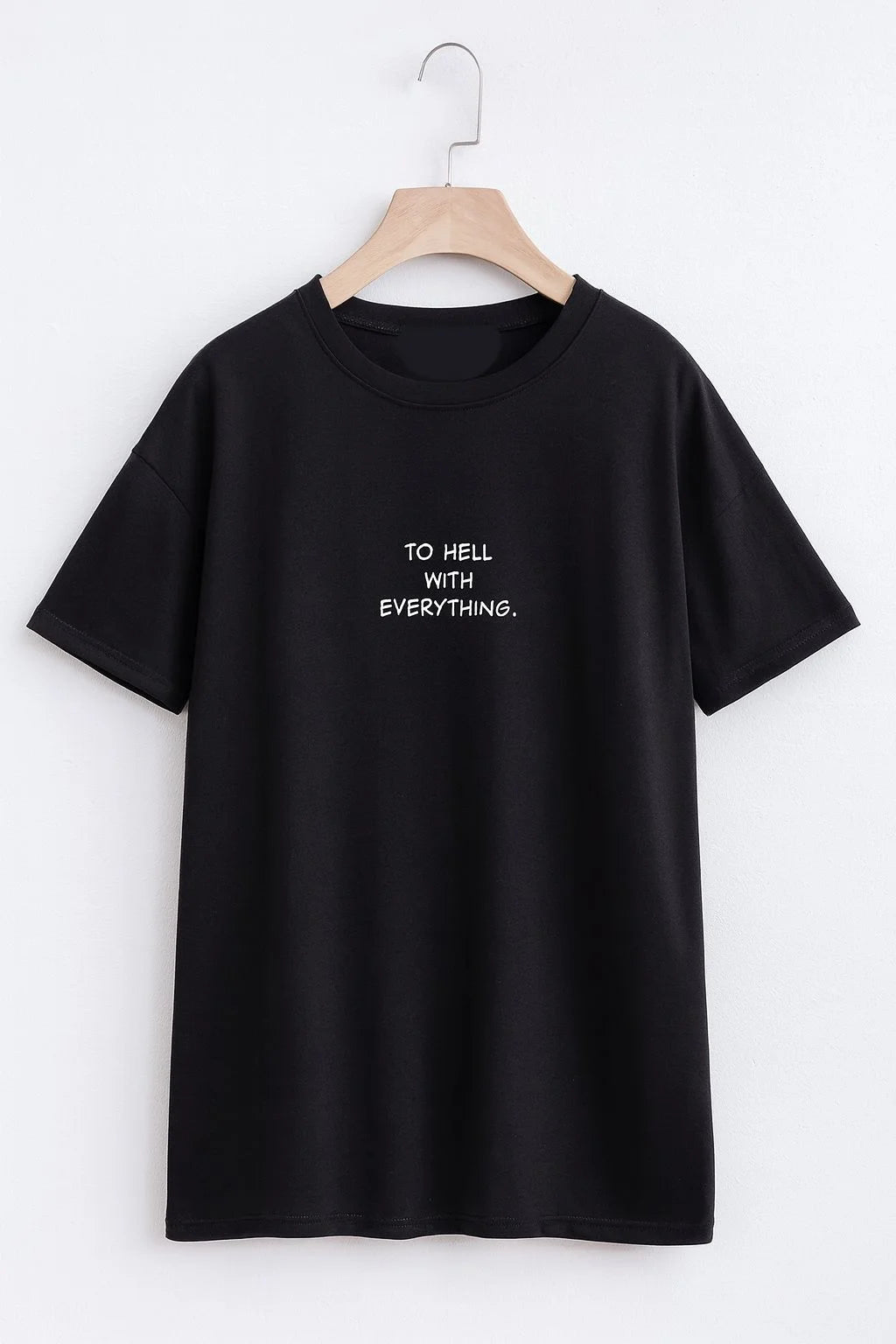 To Hell with everything Unisex Cotton T-Shirt