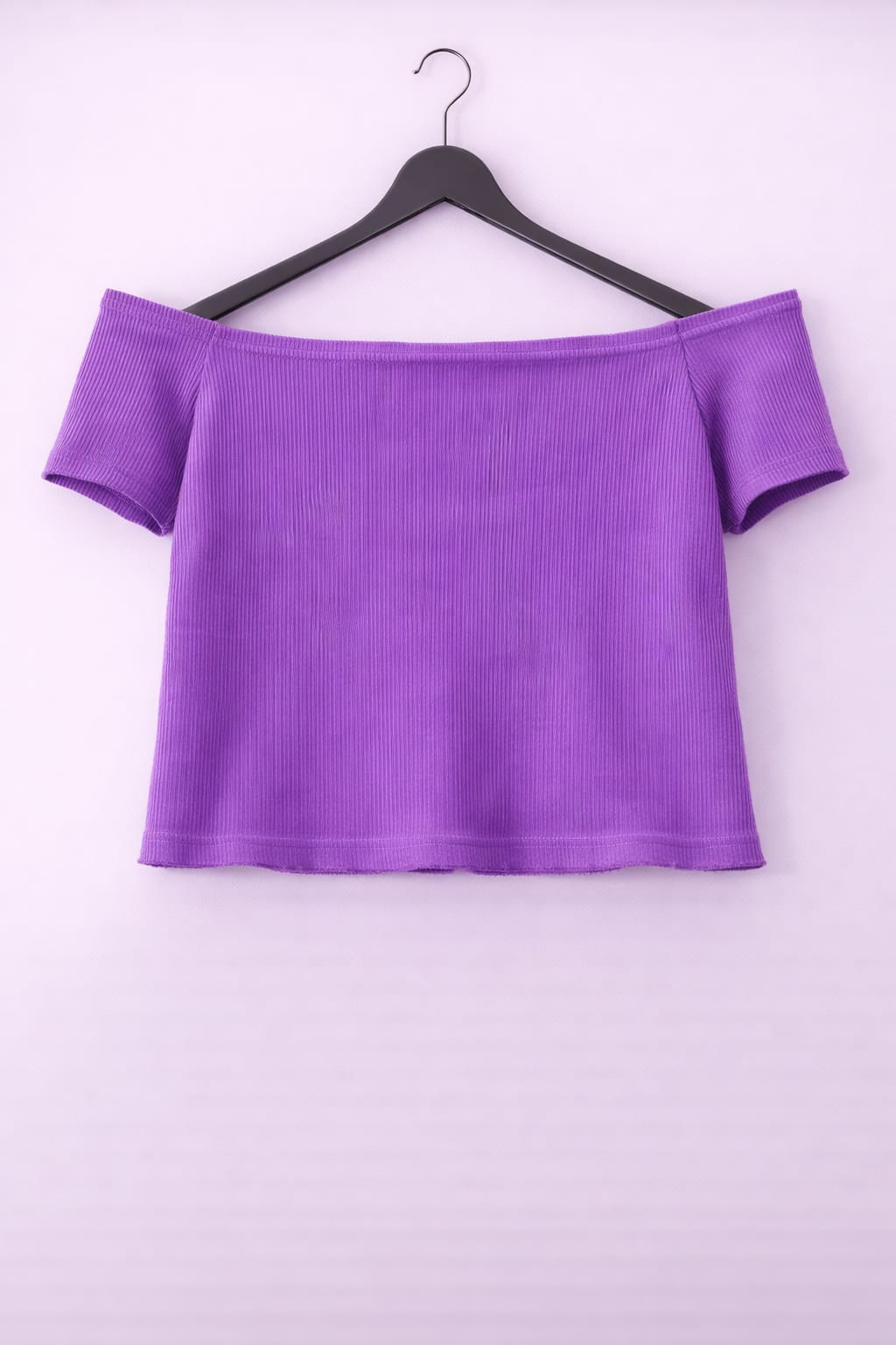 Half sleeves off shoulder top