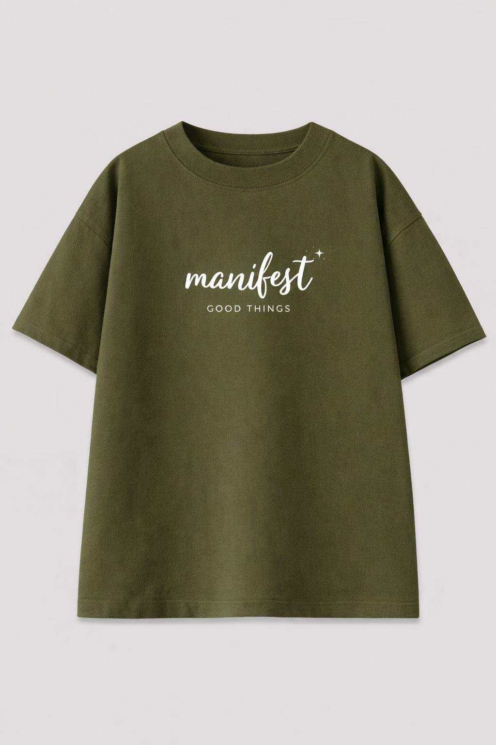 Manifest Signature Oversized Tee
