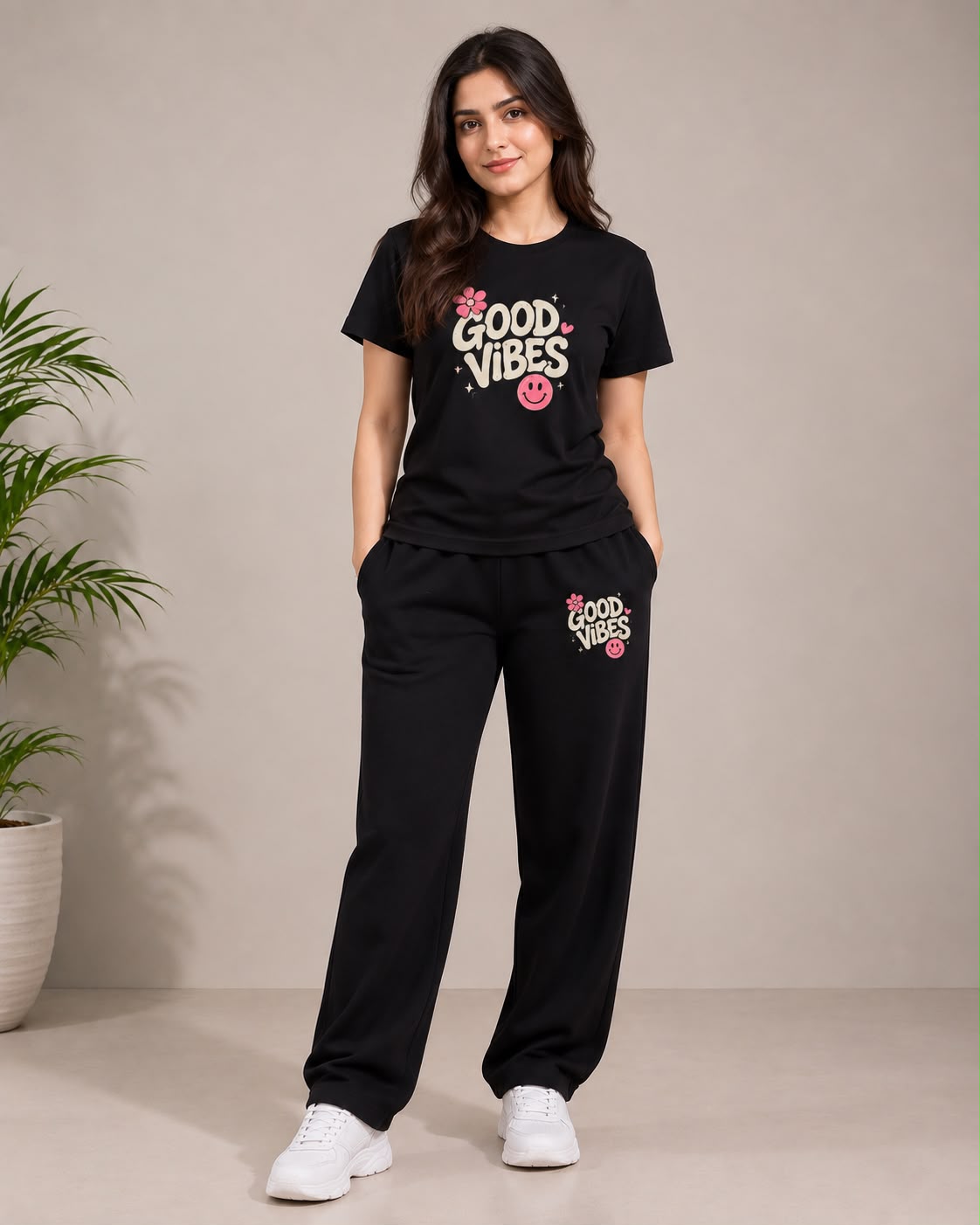 Good Vibes Black Coordset