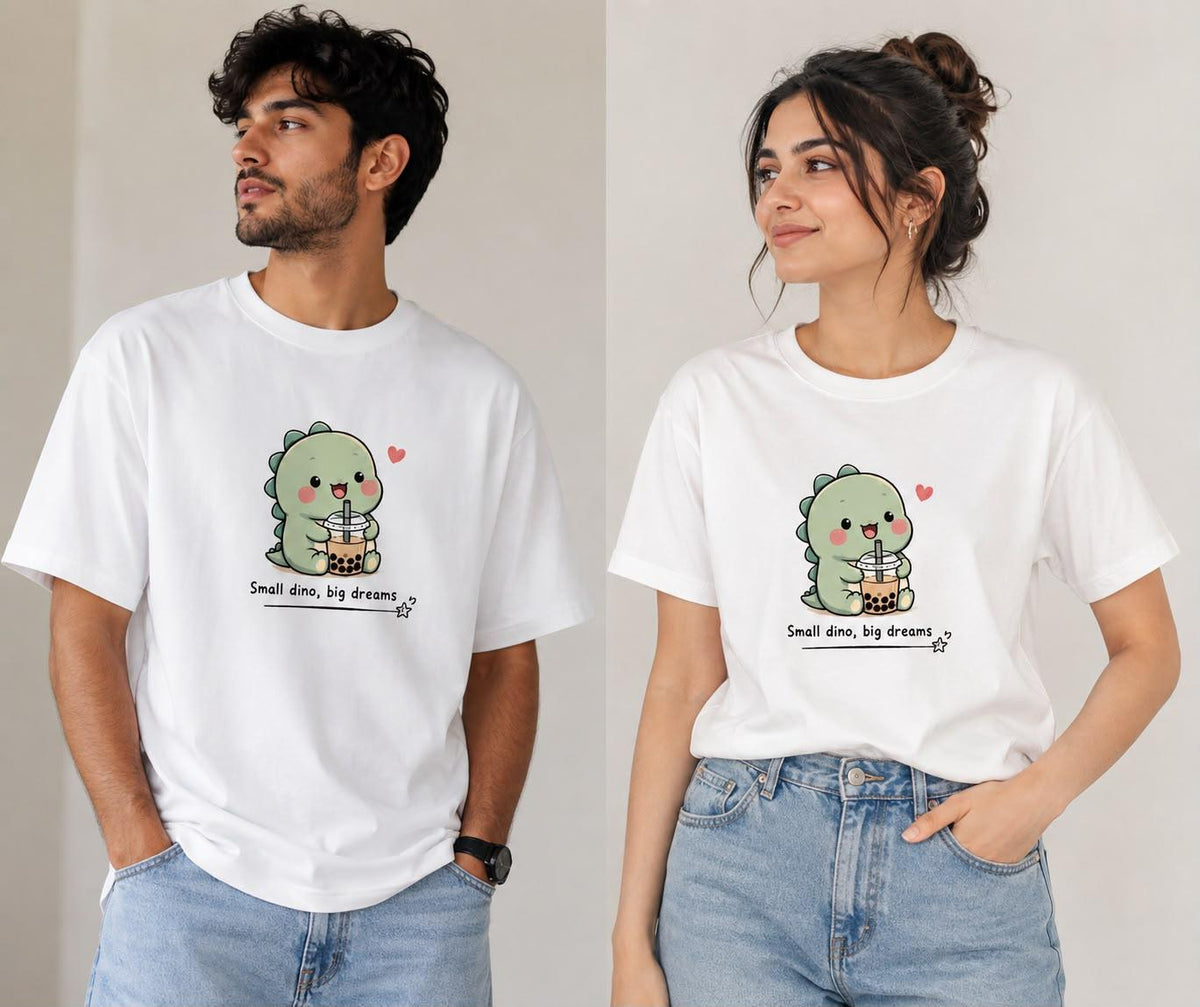 Small Dino Big Dreams Regular Tee