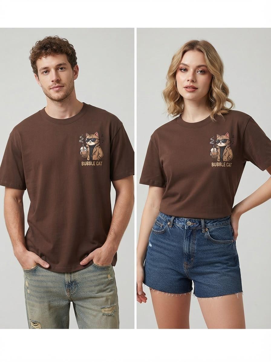 Bubble Cat Regular Tee