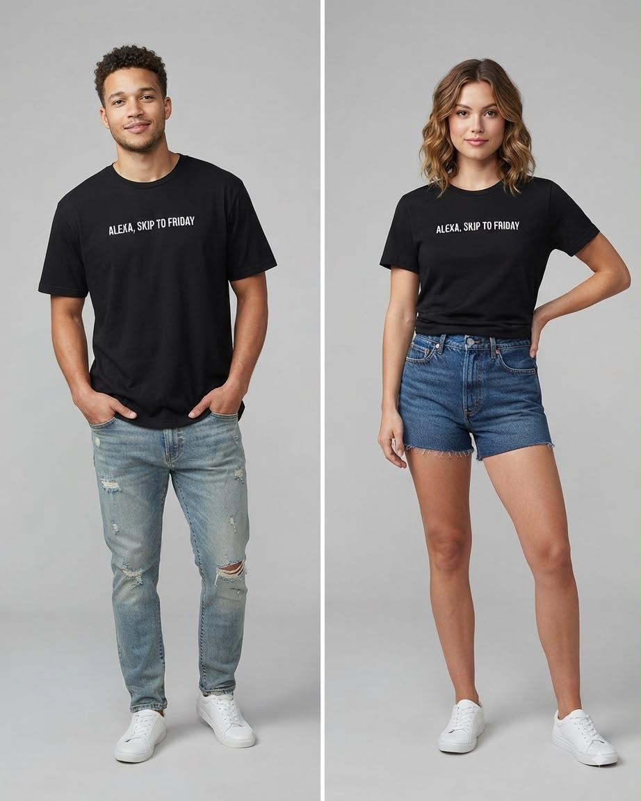 Alexa, Skip To Friday Regular T-Shirt
