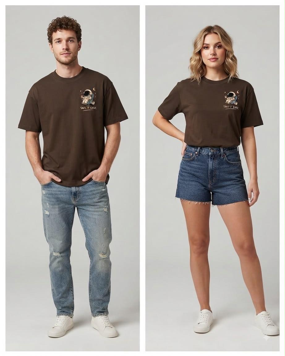 Take It Easy Astronaut Regular Tee