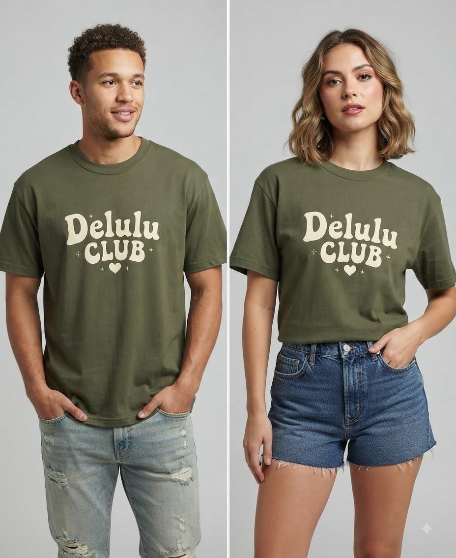 Delulu Vibes Regular T-Shirt