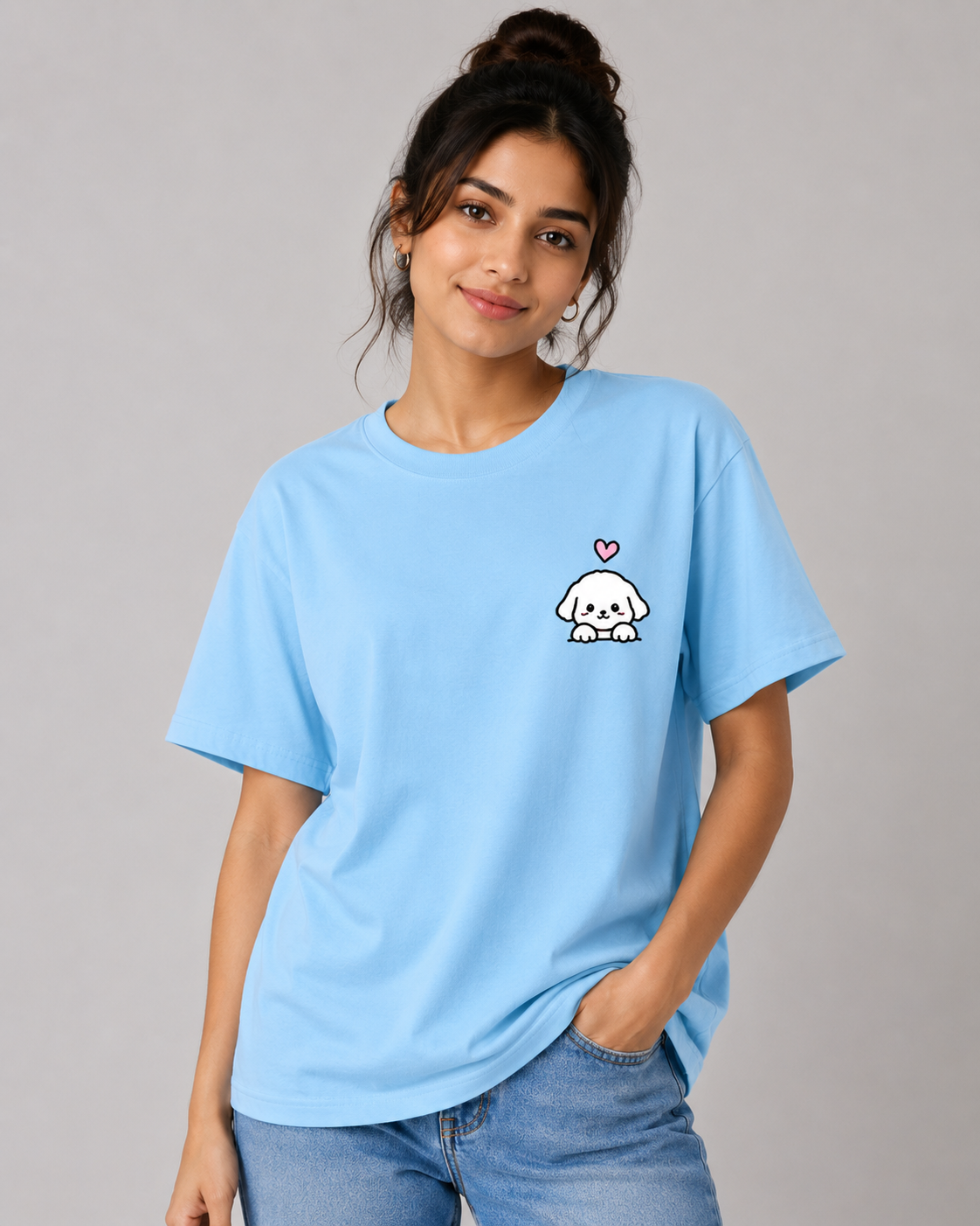 Baby Pup Love Regular Fit T-Shirt