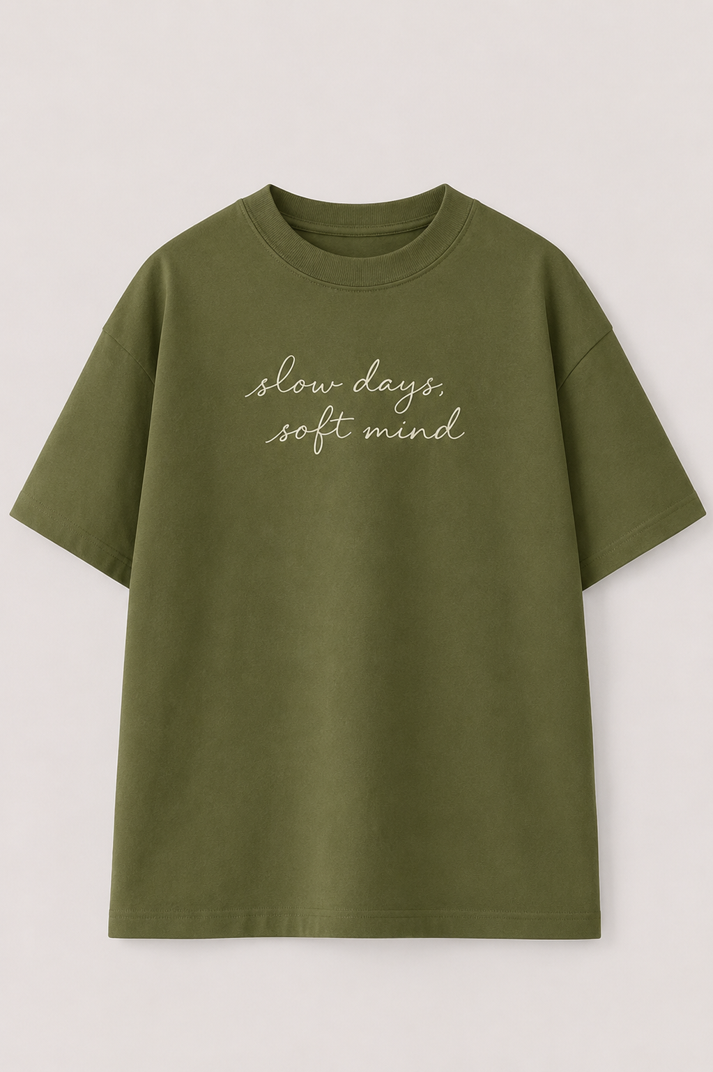 Slow Days Studio Oversized Tee