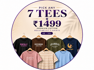 7 Tees @1499