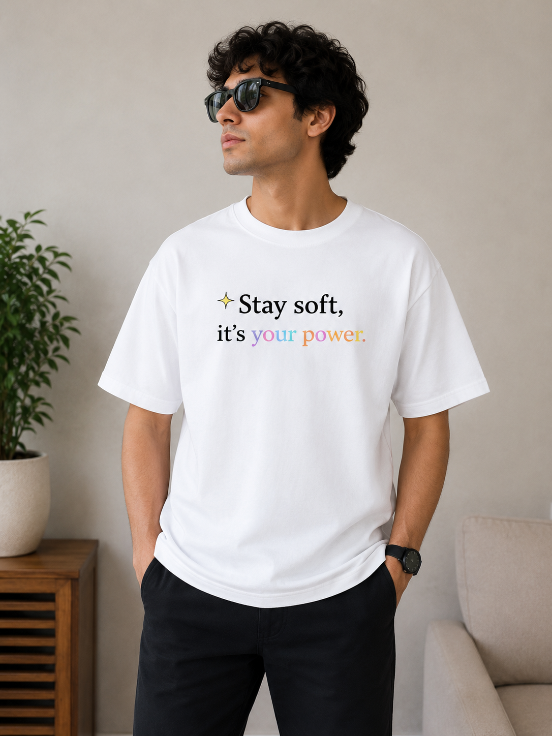 Stay Soft Luxe Oversized Tee