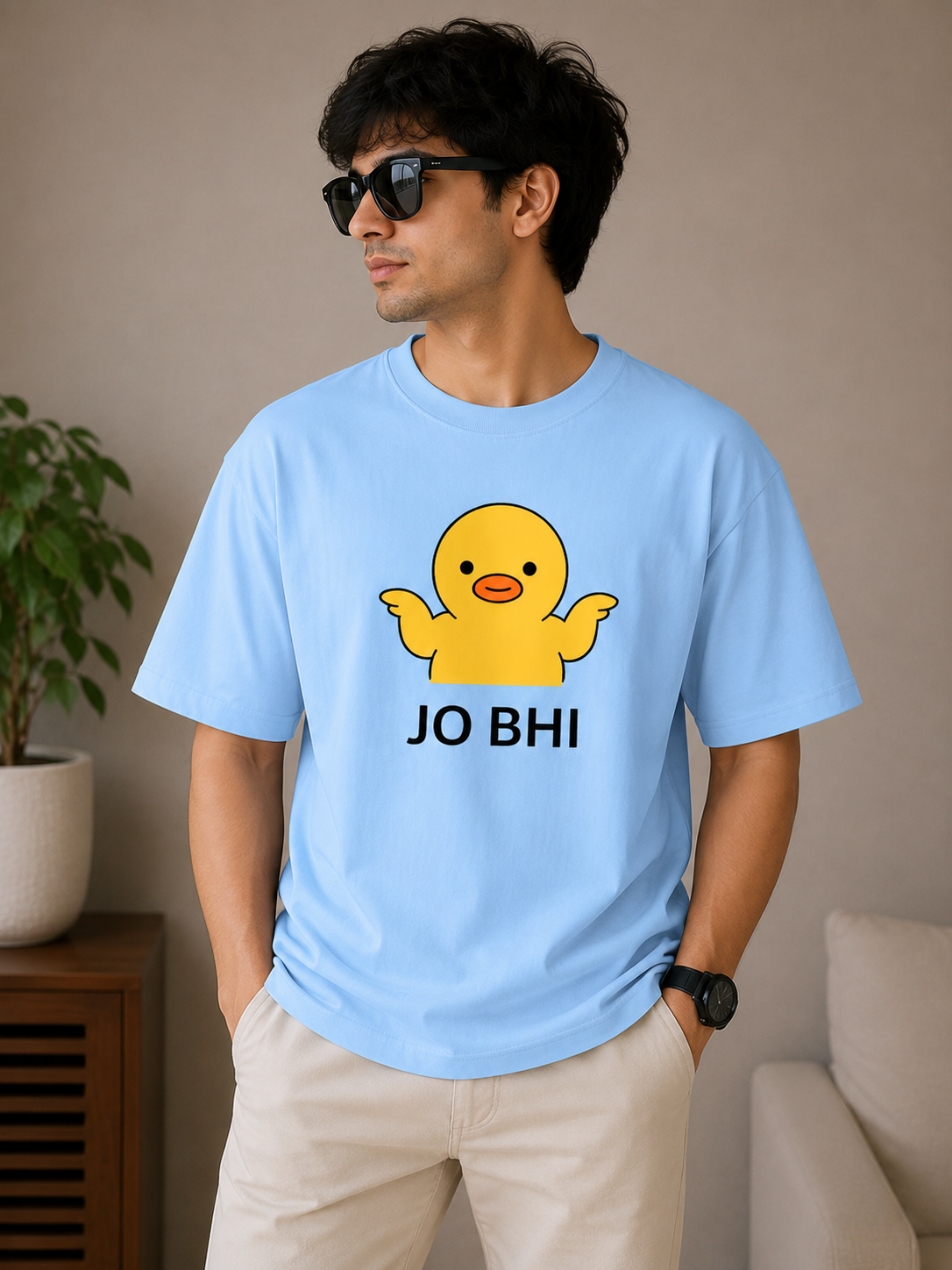Jo Bhi Luxe Oversized Tee