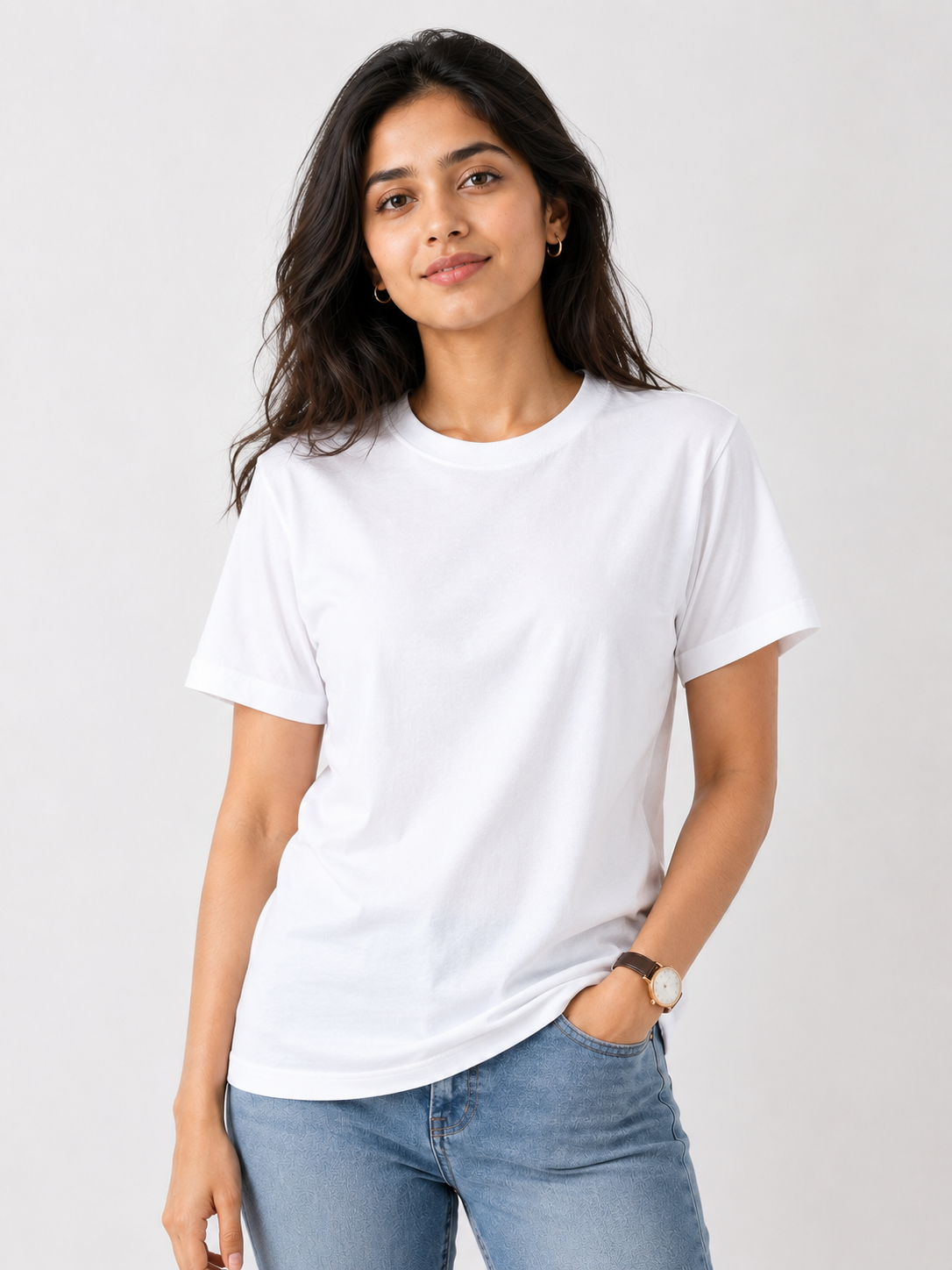 White Basic Tshirt