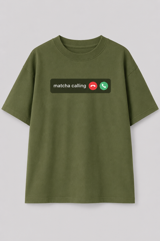Matcha Calling Essential Oversized Tee