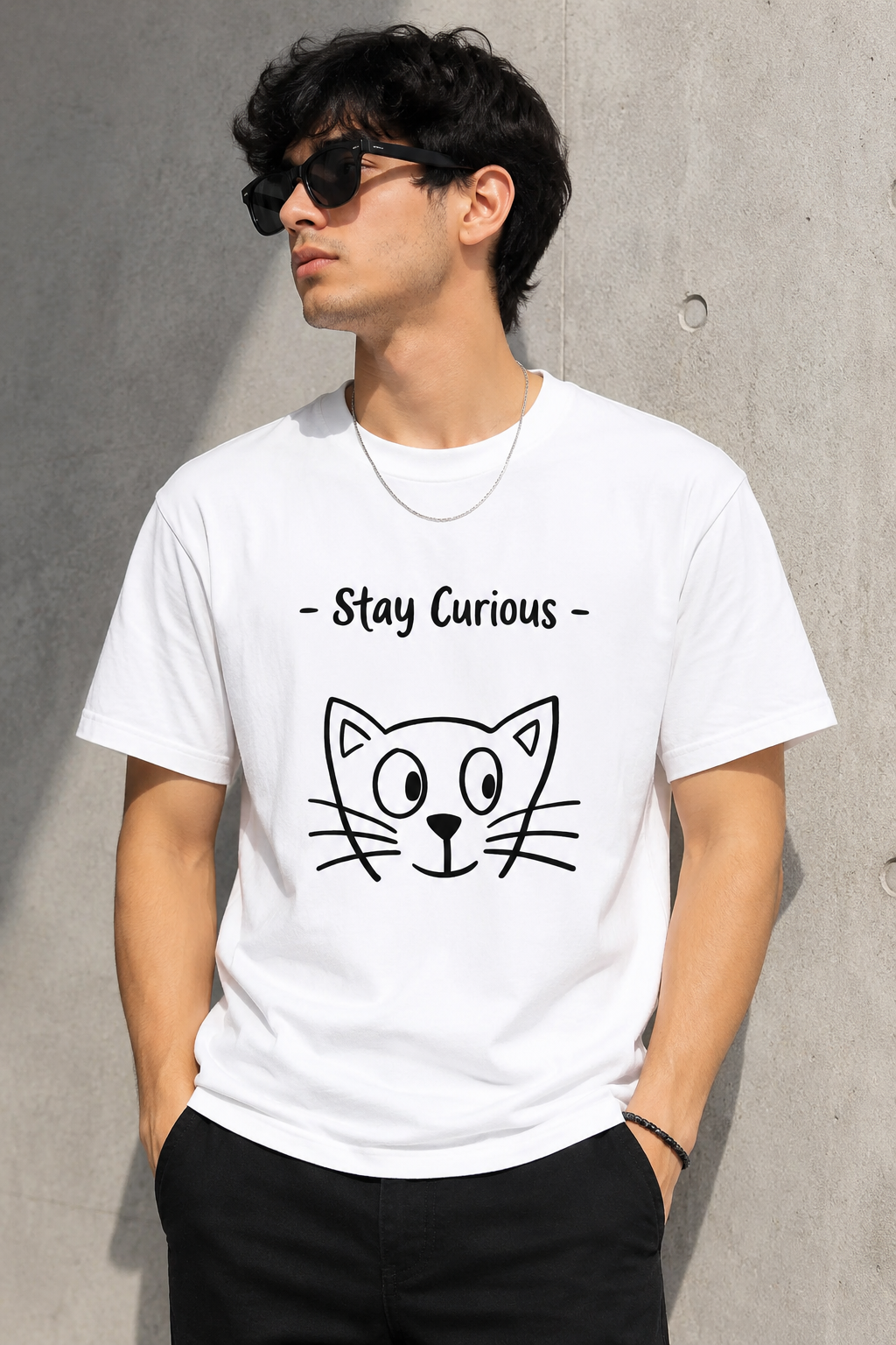 Stay Curious tee