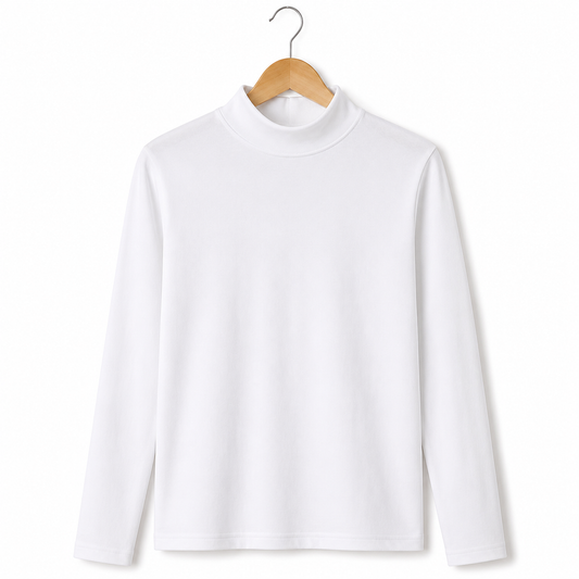 High neck full sleeves