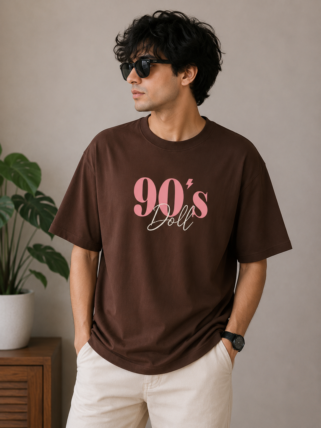 Calm Chaos Essential Oversized Tee