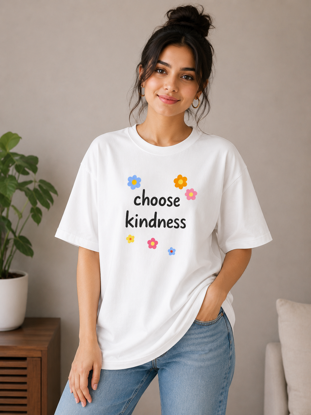 Kindness Essential Oversized Tee