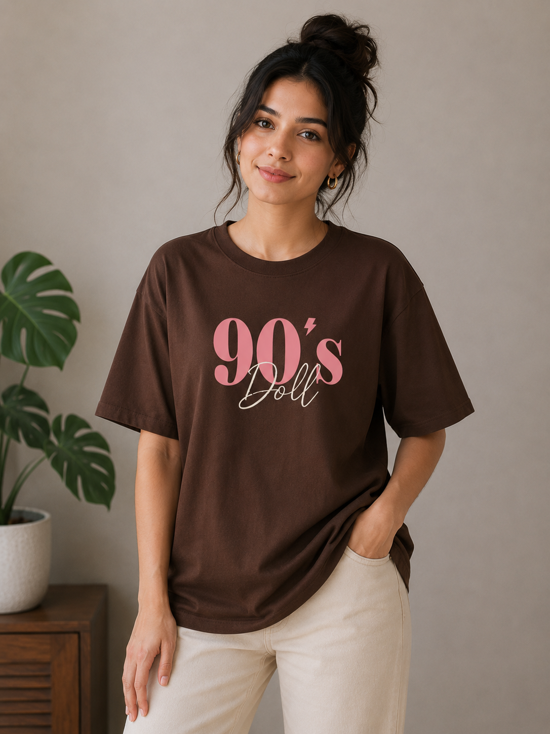 Calm Chaos Essential Oversized Tee
