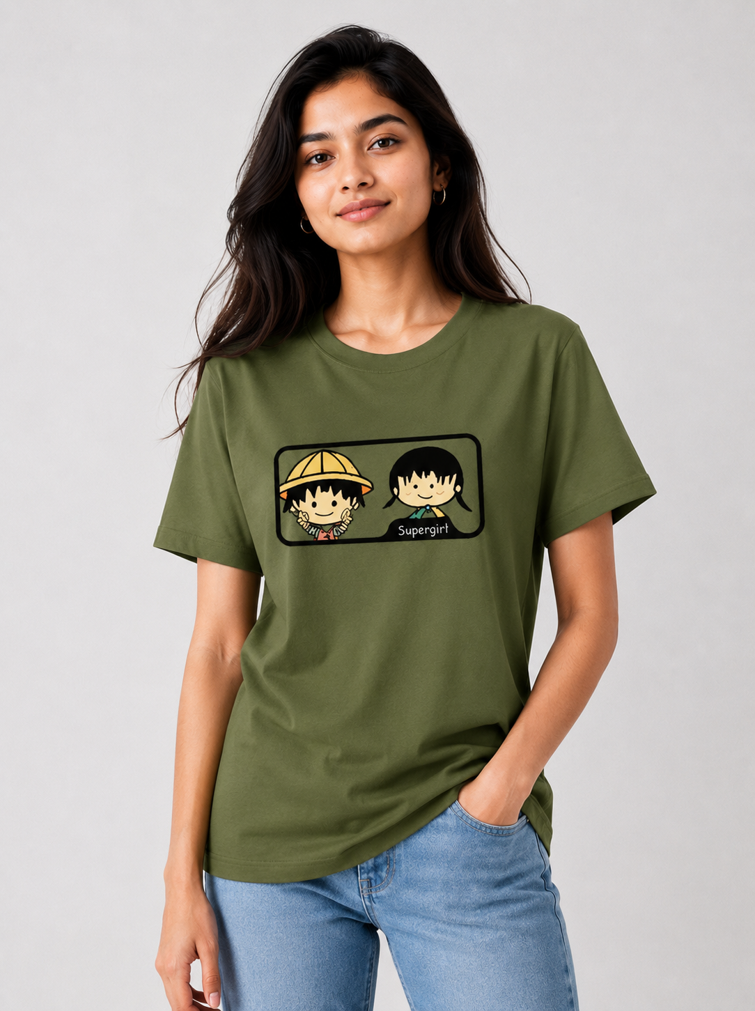 Super Girl tee