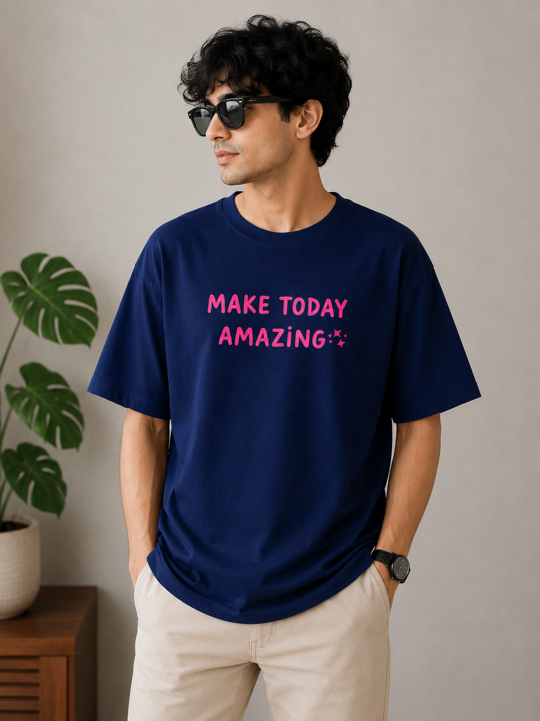 Make Today Amazing Signature Oversized Tee