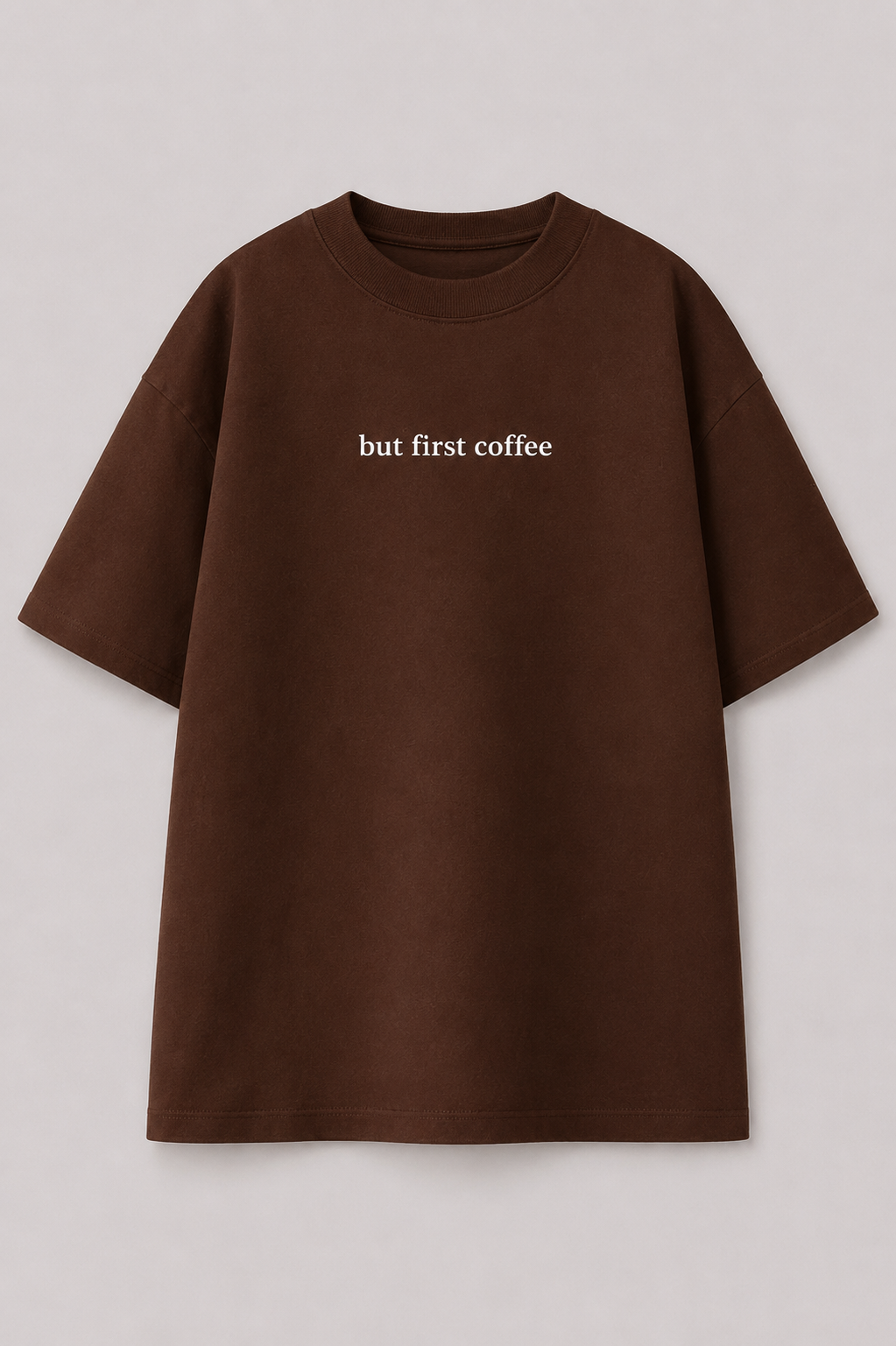 Coffee First Essential Oversized Tee