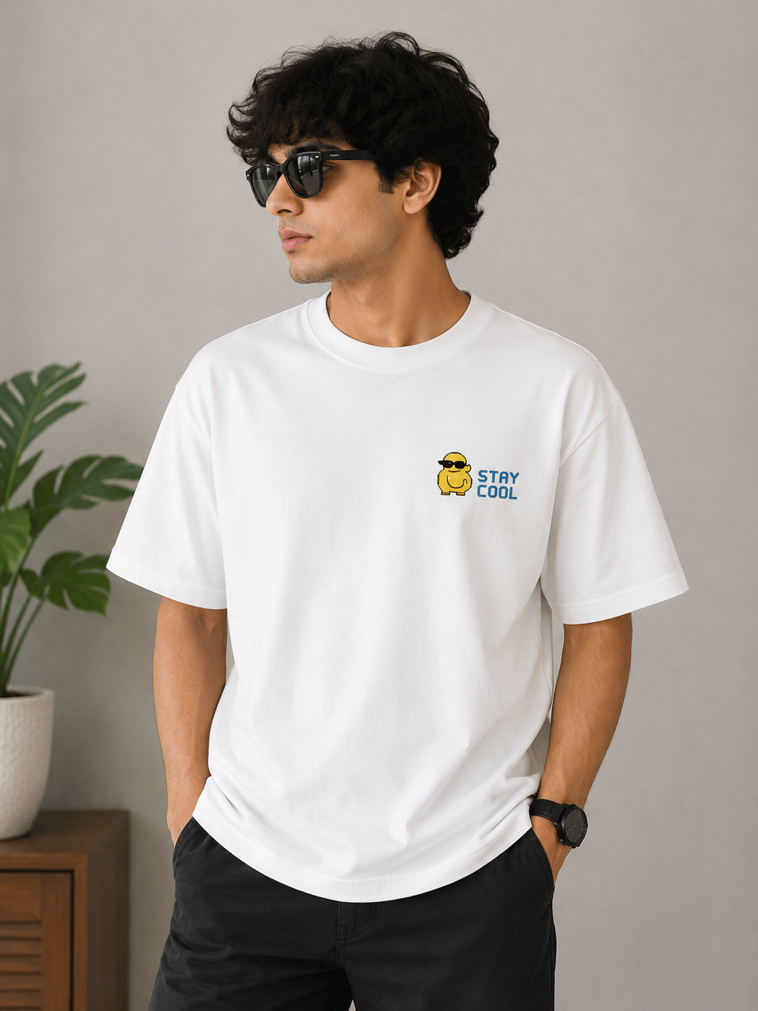 Stay Cool Oversized Tee