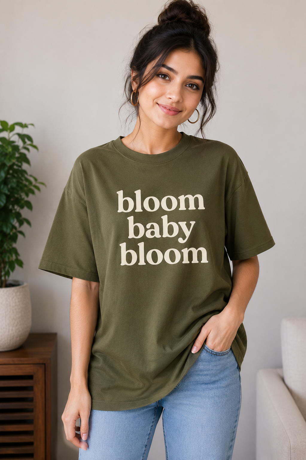 Bloom Baby Bloom Oversized Tshirt