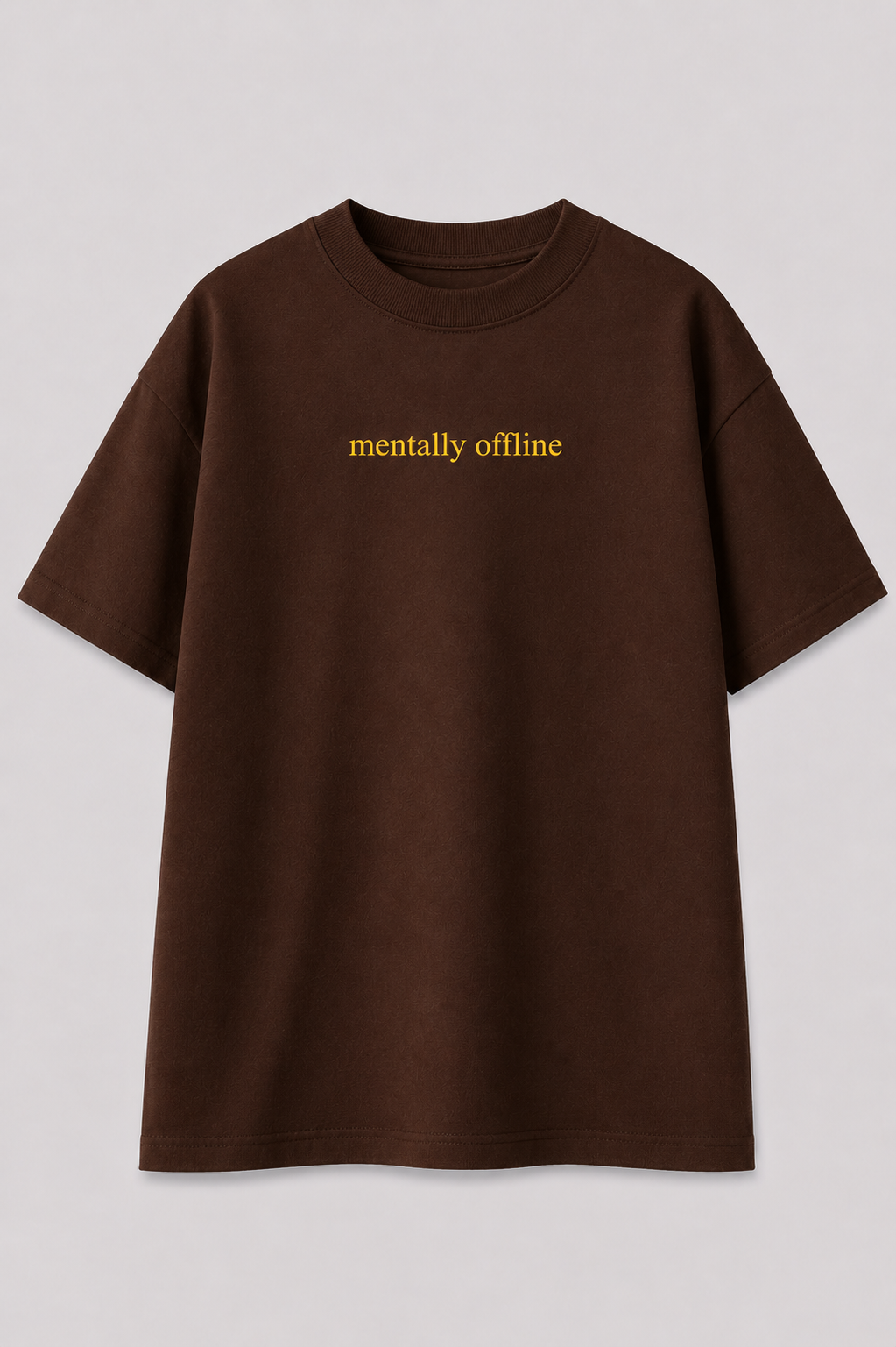 Mentally Offline Classic Oversized Tee
