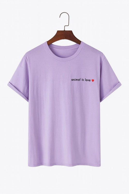 Animal is love tee