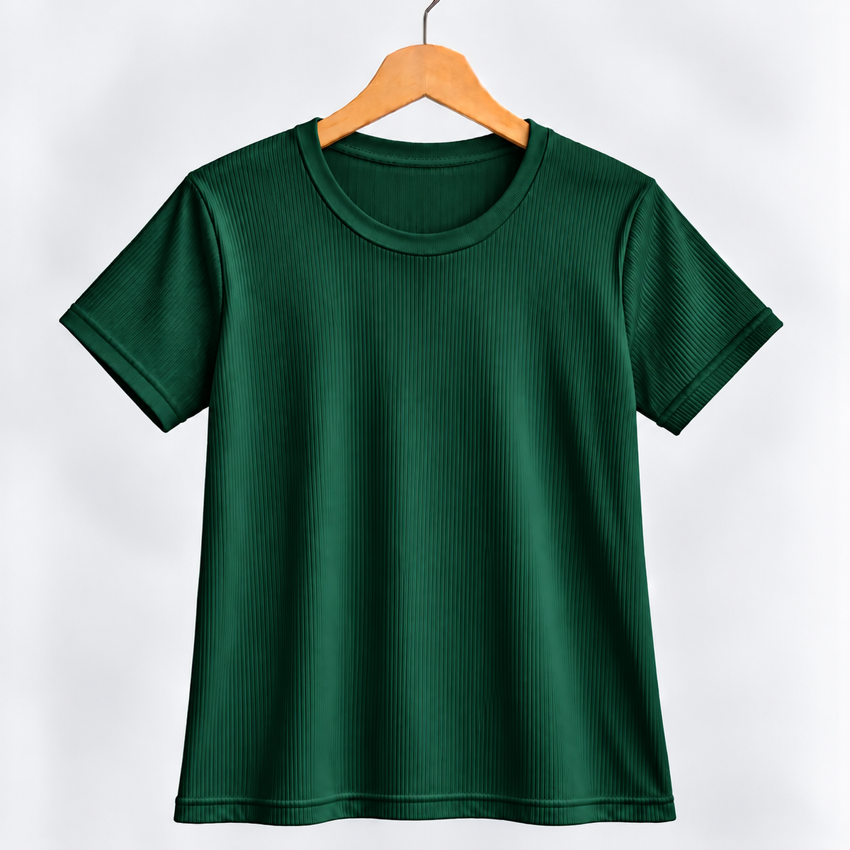 Ribbed Top Bottle Green