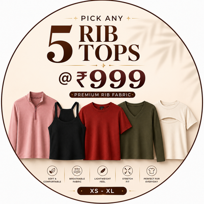 5 Rib Tops @ 999