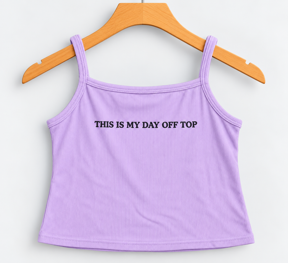 This Is My Day Off Sleeveless Top Lavender