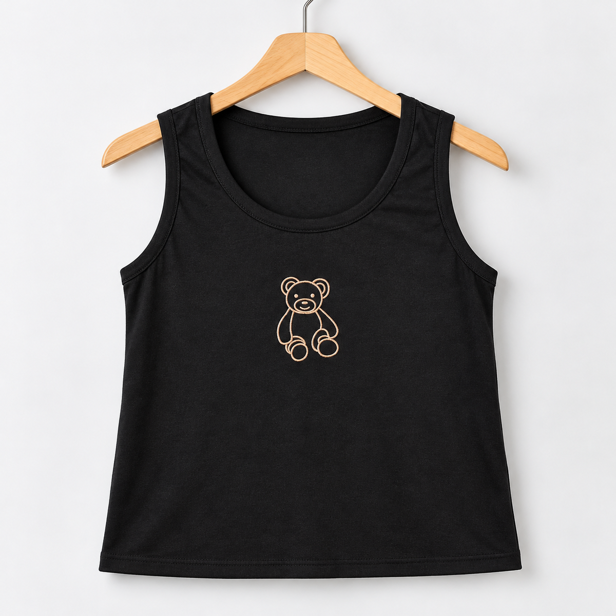 Teddy Tank Top Black