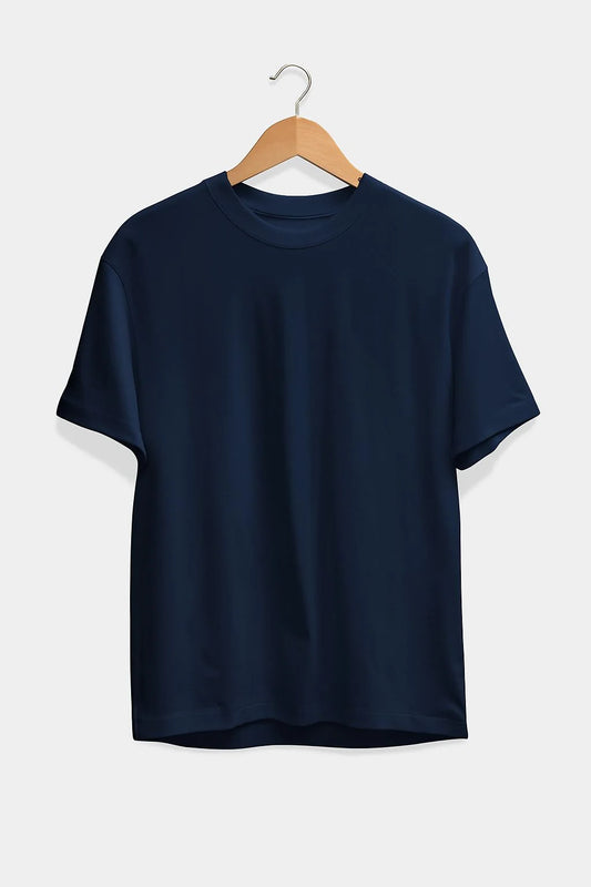 Navy Blue Basic Tshirt