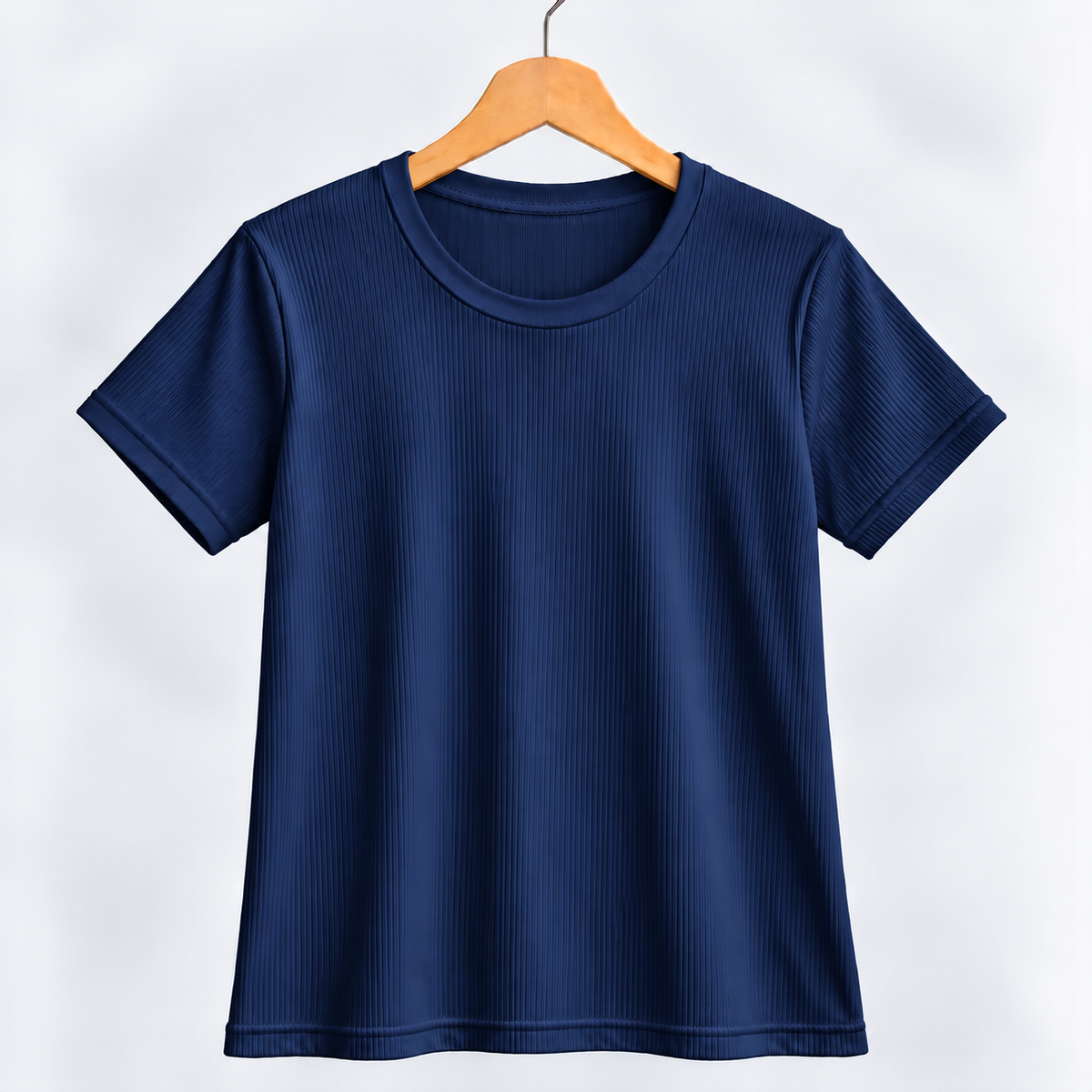 Ribbed Top Navy