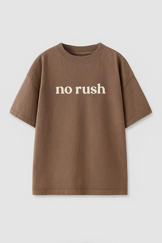 No Rush Oversized Tshirt