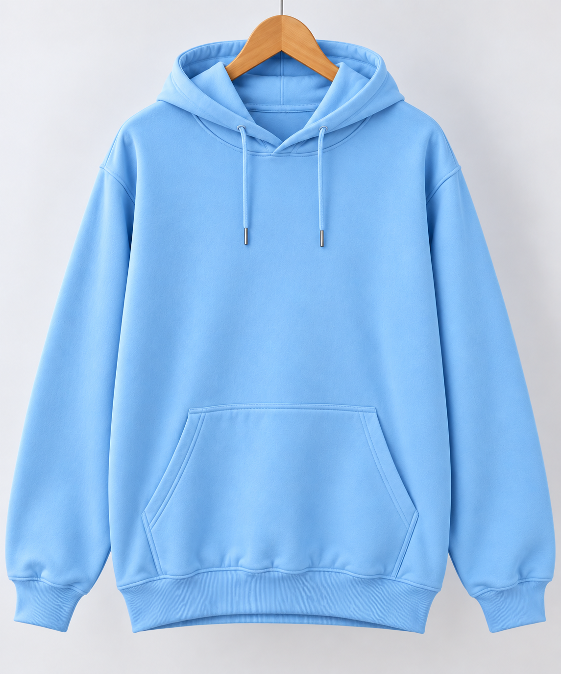 Make Beautiful Things Oversized Hoodie Sky Blue