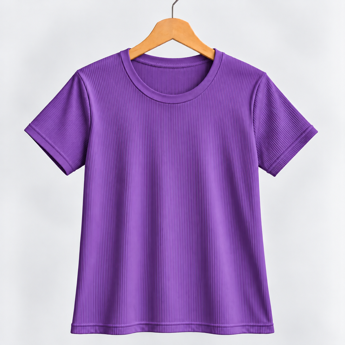 Ribbed Top Purple