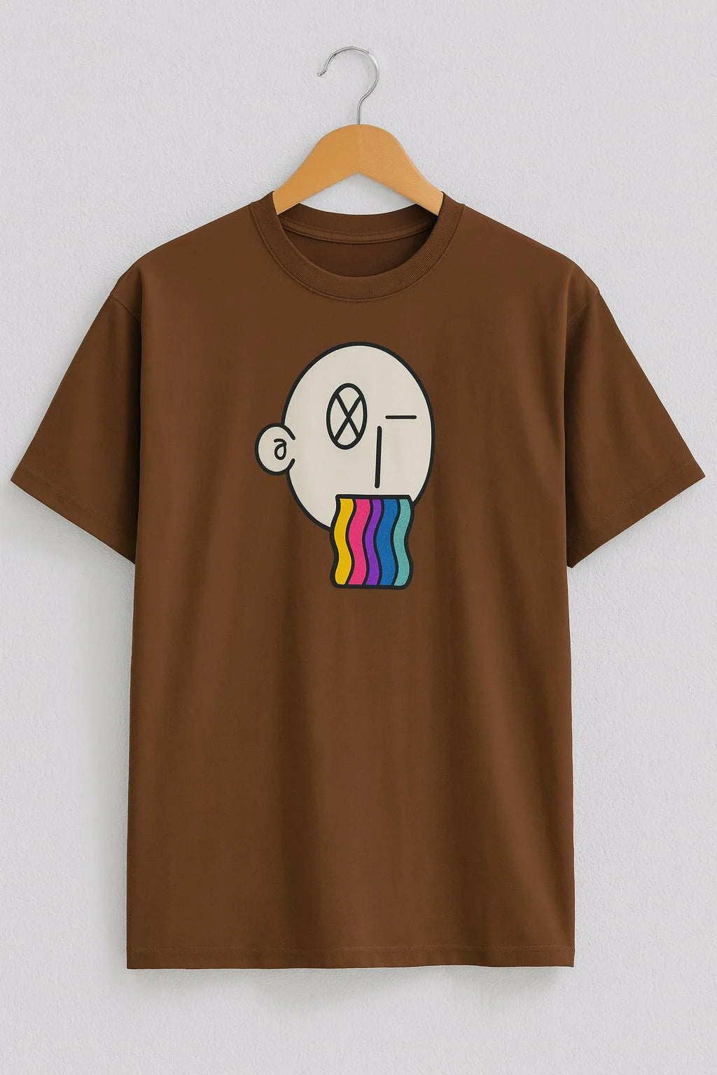 Rainbow bubblegum tee