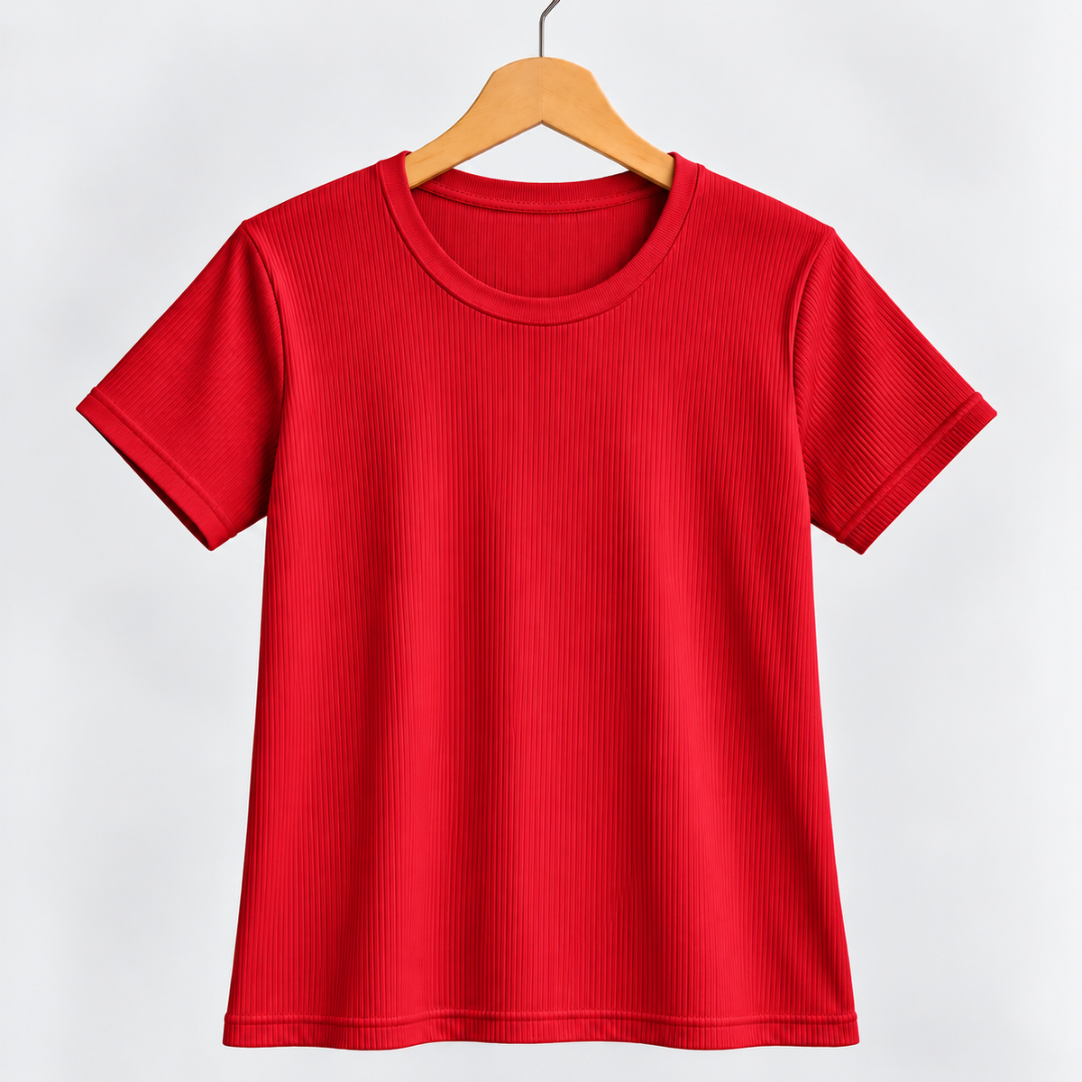 Ribbed Top Red