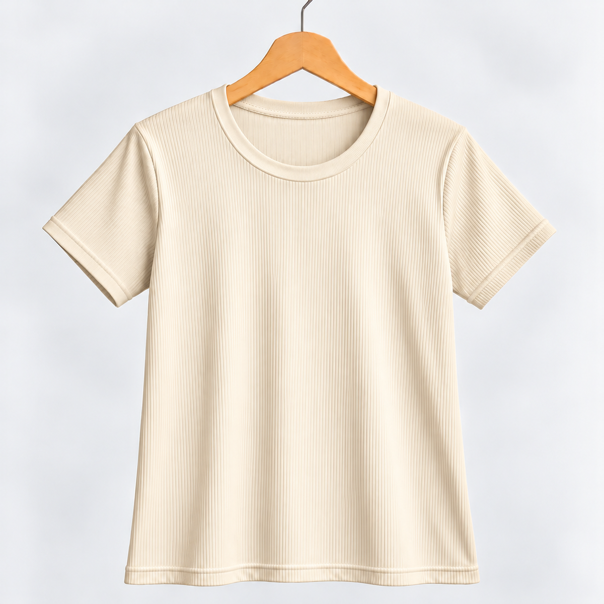 Ribbed Top Cream