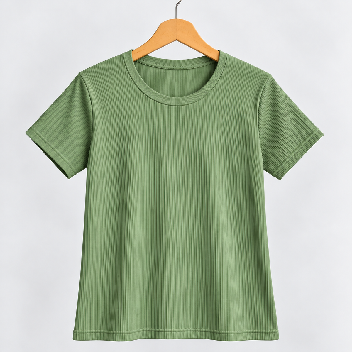 Ribbed Top Green