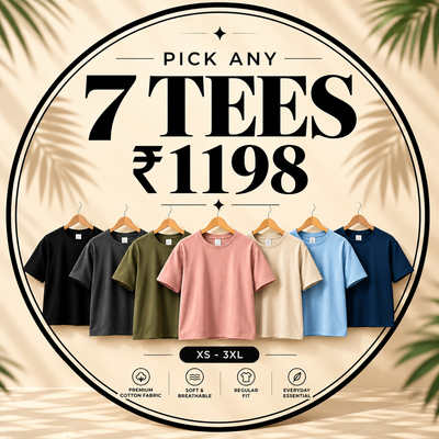 7 Tees @1198