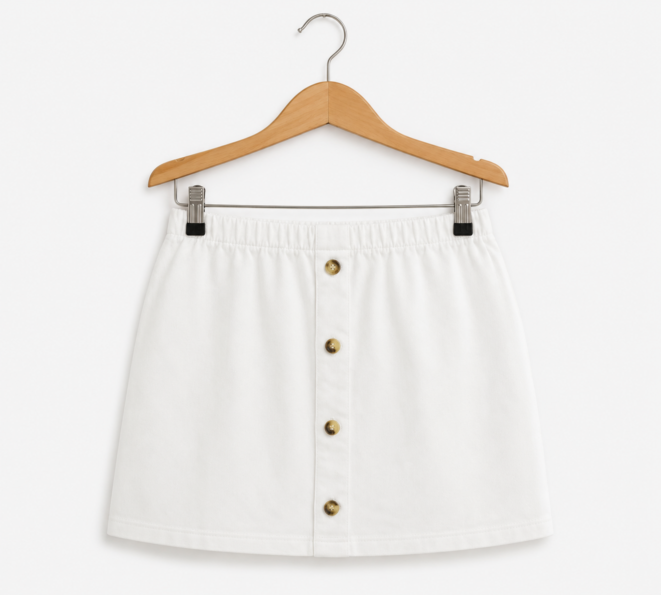 Tube top button top